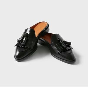 Everlane tassel mule